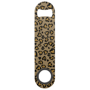 Motif Léopard Cœur en Couleurs Naturelles