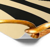 Motif léopard, Empreinte de léopard, Poster de ani (Coin)