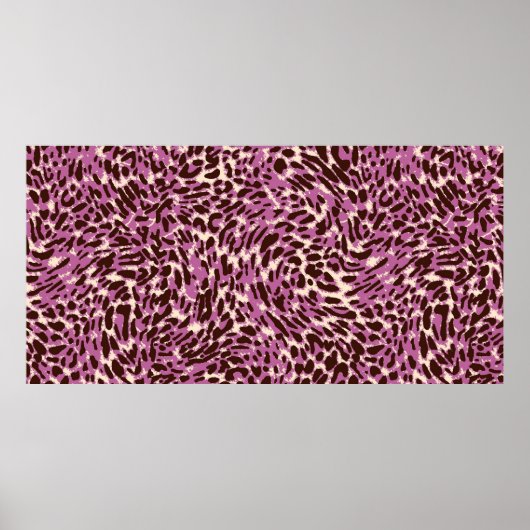 Motif léopard, Empreinte de léopard, Poster de ani (Devant)