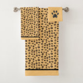 Motif léopard et patte (En situation)