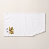 Motif léopard personnalisé (Serviette à main)