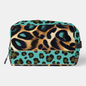 MOTIF LEOPARD - Sac de toilette (Verso)