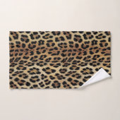 Motif léopard, tigre, peau de léopard, tendance, (Serviette à main)