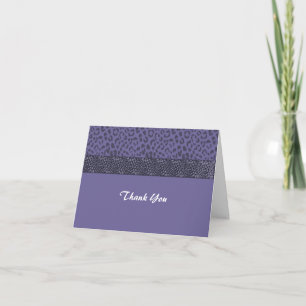 Motif Léopard Violet Merci