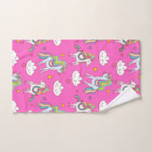 Motif licorne drôle mignonne (Serviette à main)