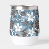 MOTIF LUAU TIKI (BLEU) (Droite)