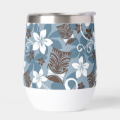 MOTIF LUAU TIKI (BLEU) (Gauche)