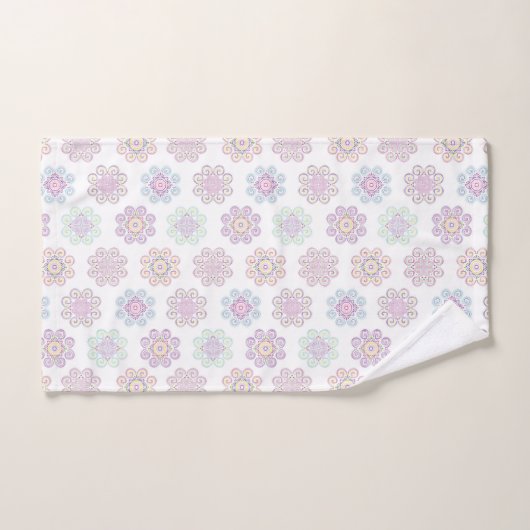 Motif Lumineux Inspiré De La Main (Sm) - Serviette (Serviette à main)