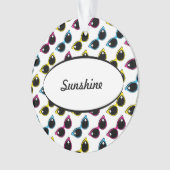 Motif Lunettes de soleil de chat rétro (devant)