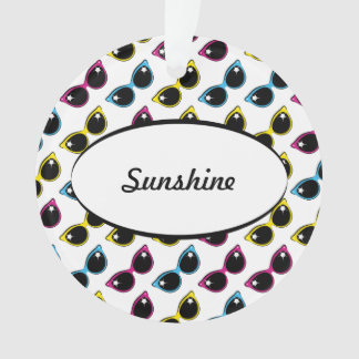 Motif Lunettes de soleil de chat rétro