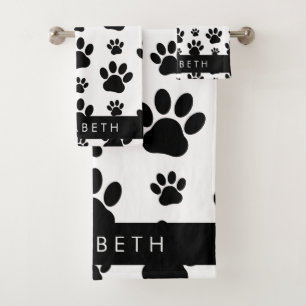 Motif mâle, Patrouilles de chien, Noir et Blanc, V