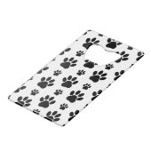 Motif mâle, pattes de chien, Empreintes de pattes, (Devant Angle)