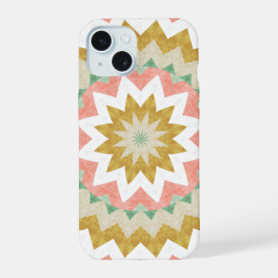 Motif Mandala Bohème Géométrique en Éclats