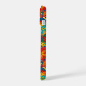 Motif mandala coloré rétro funky (Côté gauche)
