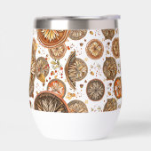 Motif Mandala d'automne (Gauche)