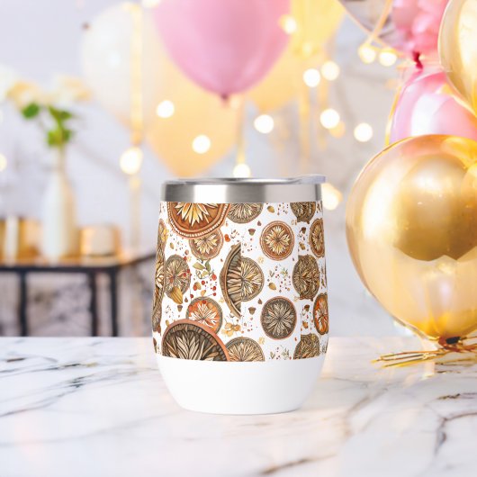 Motif Mandala d'automne (Enterrement de vie de garçon)