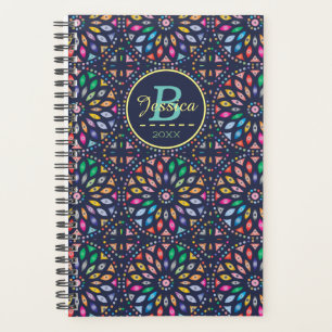 Motif Mandala en verre tendu Personnalisé