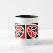 Motif maori 2 de Kowhaiwhai - tasse (Centre)
