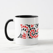 Motif maori 4 de Kowhaiwhai - tasse (Gauche)