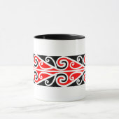 Motif maori 5 de Kowhaiwhai - tasse (Centre)