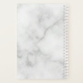 Motif Marbre blanc élégant (Dos)