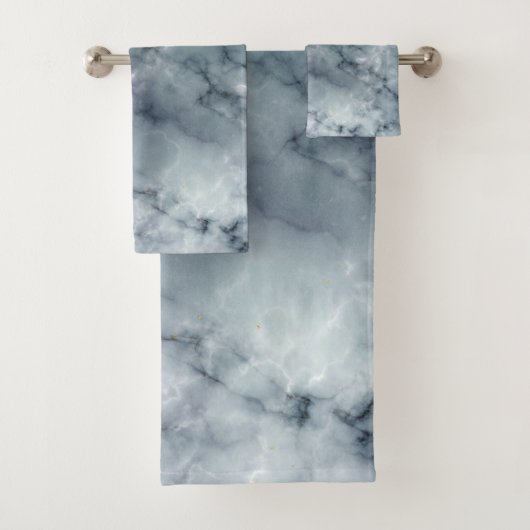 Motif Marbre Gris Noir et Blanc (En situation)