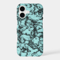 Motif Marbre Turquoise