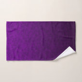 Motif marbré violet (Serviette à main)