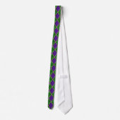 Motif Mardi Gras Cravate de la séquence verte de d (Dos)
