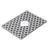 Motif marocain gris avec Carnet Monogram (Côté gauche)