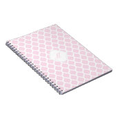 Motif marocain rose avec Carnet Monogram (Côté Droit)