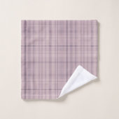 Motif mauve rose (Gant de toilette)