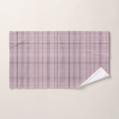 Motif mauve rose (Serviette à main)