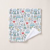 Motif Médicale de conception (Gant de toilette)
