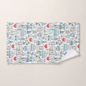 Motif Médicale de conception (Serviette à main)