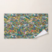 Motif Médicale d'icône d'art abstrait (Serviette à main)