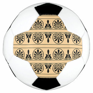 Motif méditerranéen grec Arabesque Brown