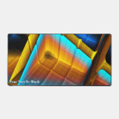 Motif métallique bleu-or 33 (Recto)