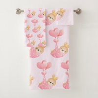 Motif mignon avec lapin bébé dans une couverture d