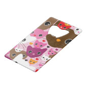 motif mignon d'arrière - plan de chat de chaton (Devant Angle)