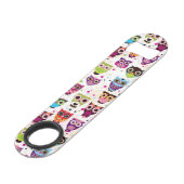 Motif mignon d'arrière - plan de hibou pour des (Dos Angle)