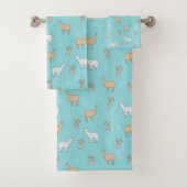 Motif mignon de cactus de lama d'alpaga (En situation)