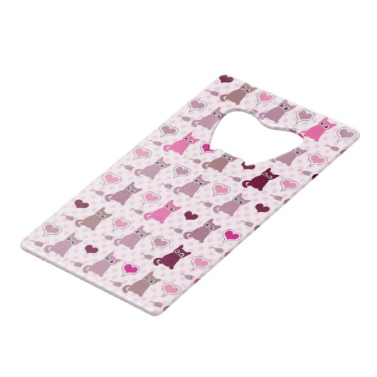 Motif mignon de filles de chaton (Dos Angle)