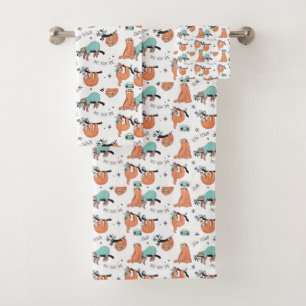 Motif mignon de paresse