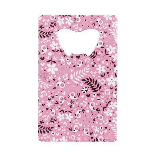 motif mignon de rose d'oiseaux et de fleurs (Devant)