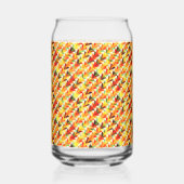 Motif mignon de triangles abstraits (Verso)
