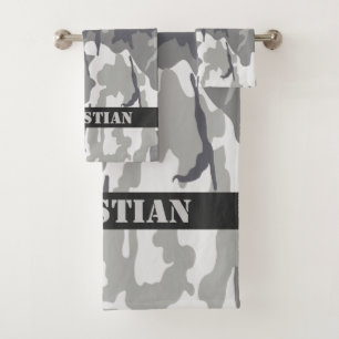 Motif militaire en milieu urbain Camouflé Personna