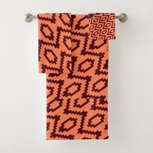 Motif minimal de chocolat à la crème africaine (En situation)