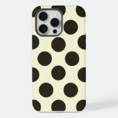 Motif minimaliste à pois noirs (Verso)