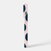 Motif minimaliste à pois noirs (Côté gauche)